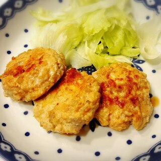 高野豆腐と挽き肉で！レンコン＆チーズつくね